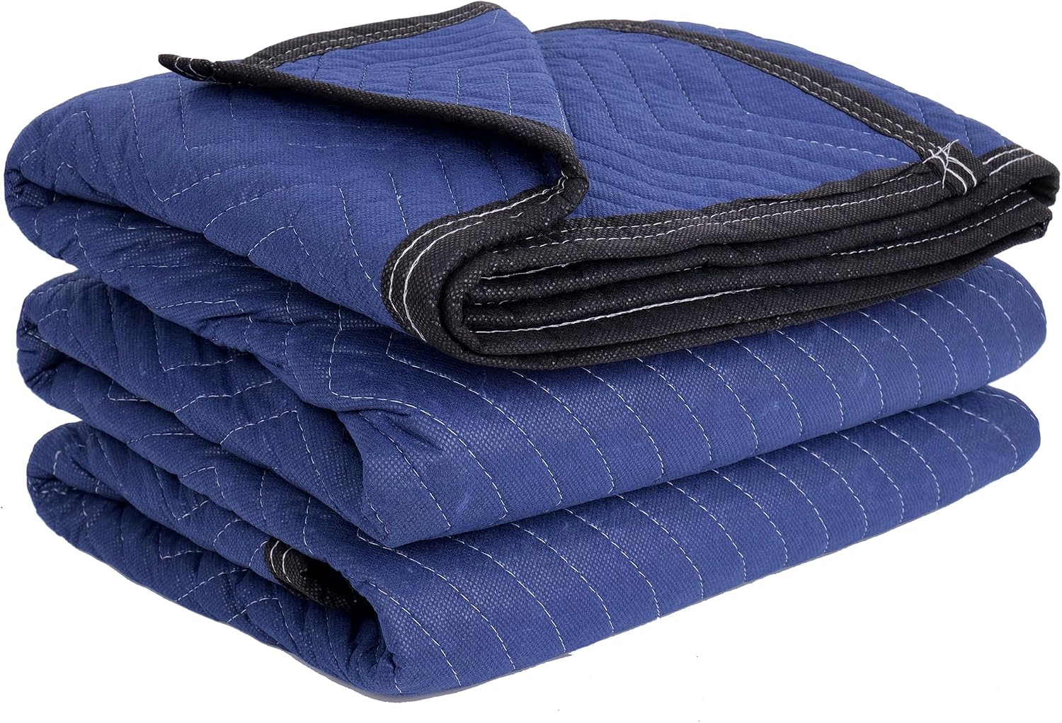 12 Moving Blankets Packing Blankets 80'72' Professional Quilted Shipping Thick Furniture Pads-the Tool for Movers Heavy Duty Moving Blankets