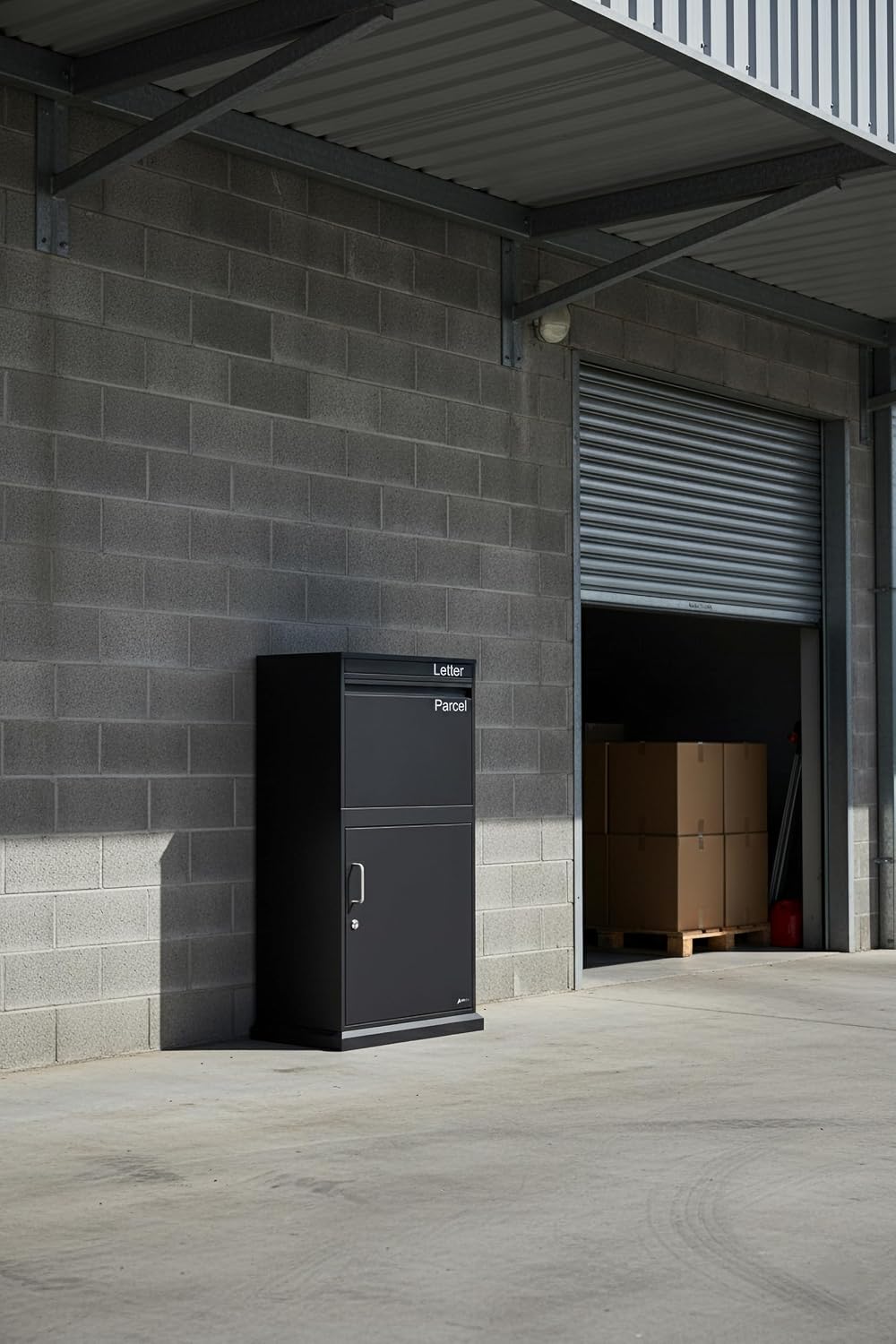 AdirOffice Mailbox - Drop Box with Lock and Keys- Mailbox and Cash Drop Box for House, Apartments and Businesses After Hours Deposits - Outdoor Package Delivery Box - Anti-Theft Resistant