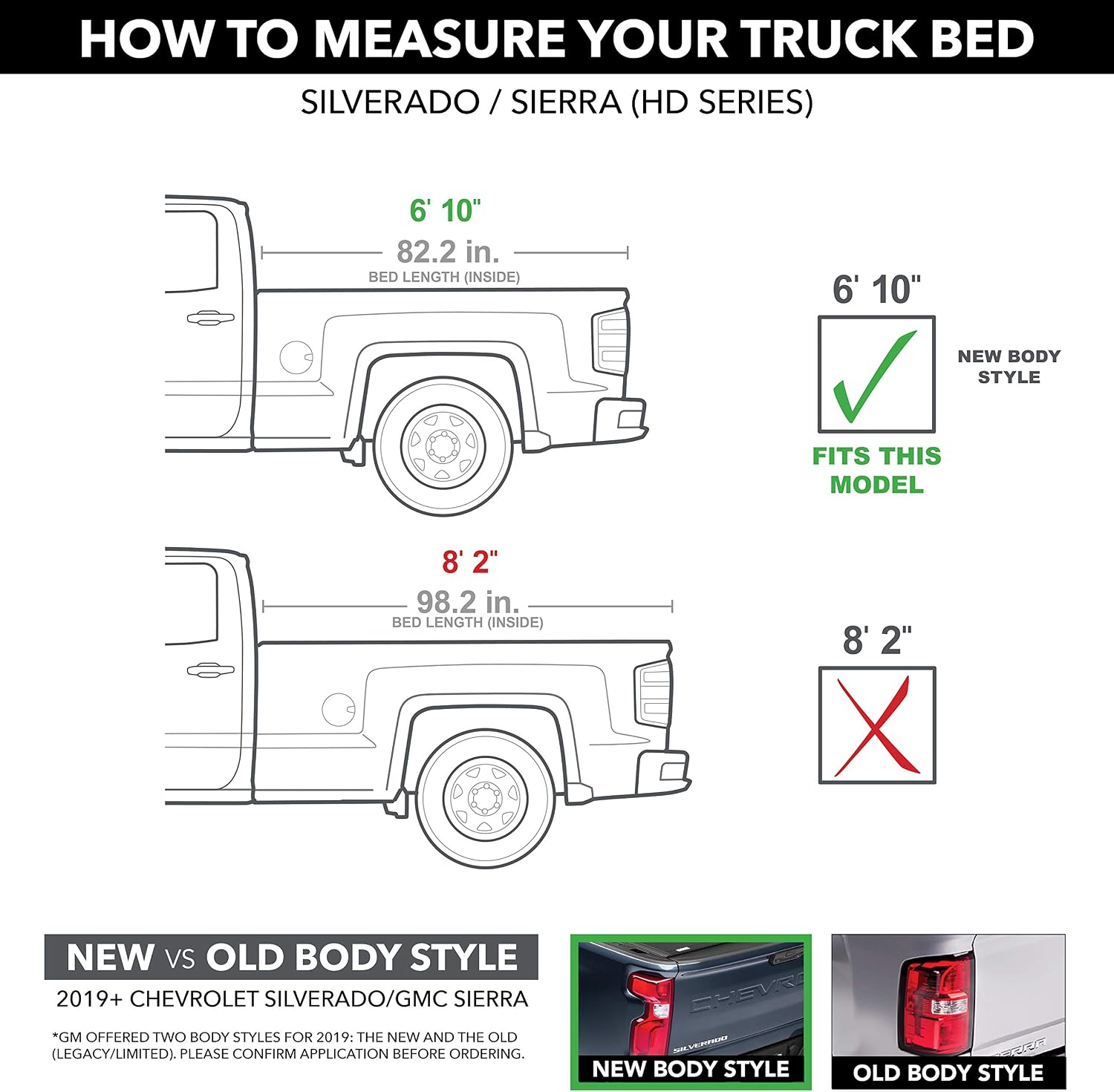 RealTruck Extang Solid Fold 2.0 Toolbox Hard Folding Truck Bed Tonneau Cover | 84653 | Fits 2020-2026 Chevy/GMC Silverado/Sierra, 2020 2500/3500HD (w/o Factory Side Storage Box) 6' 10' Bed (82.2')