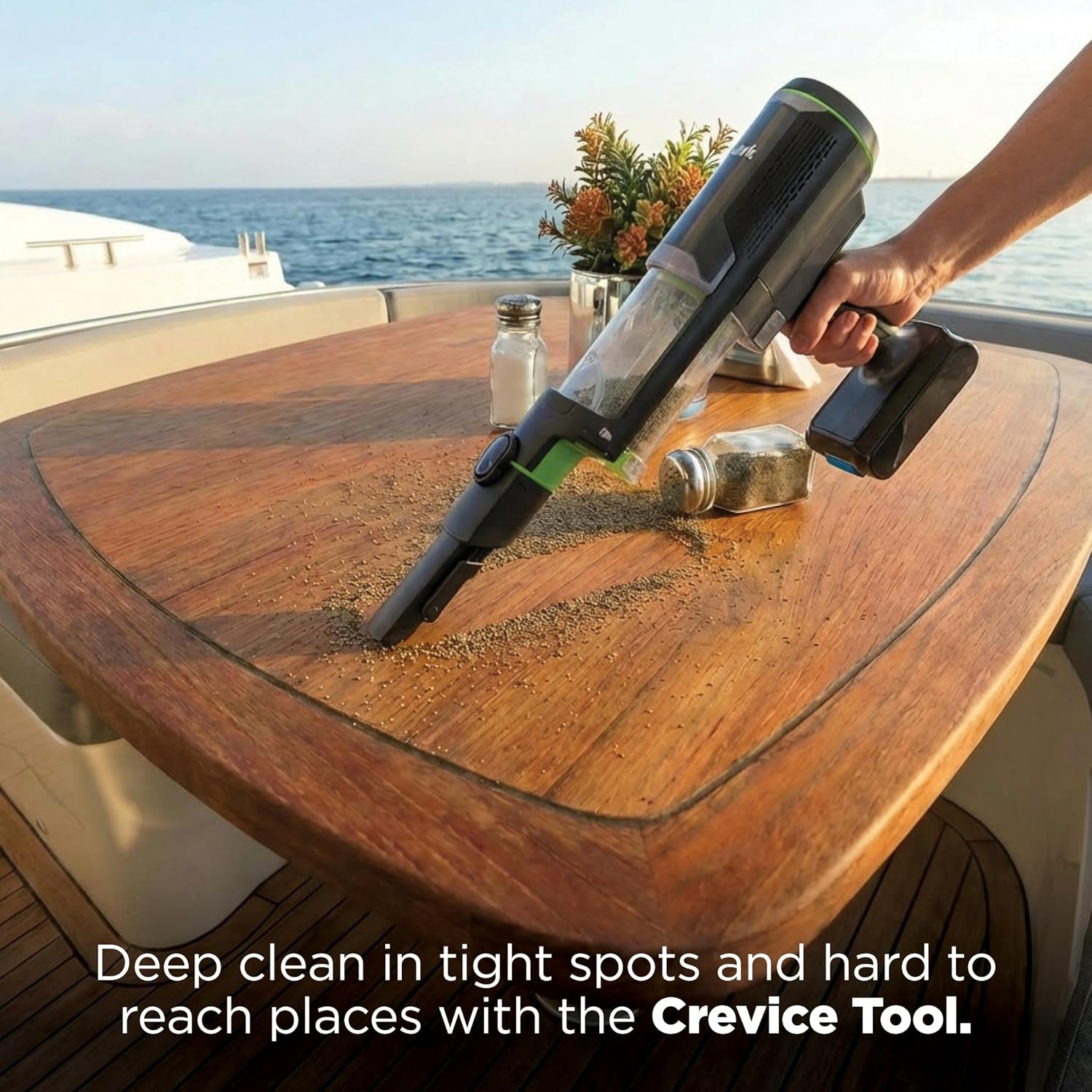 Shark PowerBoost Cordless 2-in-1 Car/Home Handheld PowerVac, Powerful Suction, 40 Minute Runtime, Portable, 3 Cleaning Modes, LED Screen, Furfins Tool, Duster Crevice Tool, Charcoal, BH102