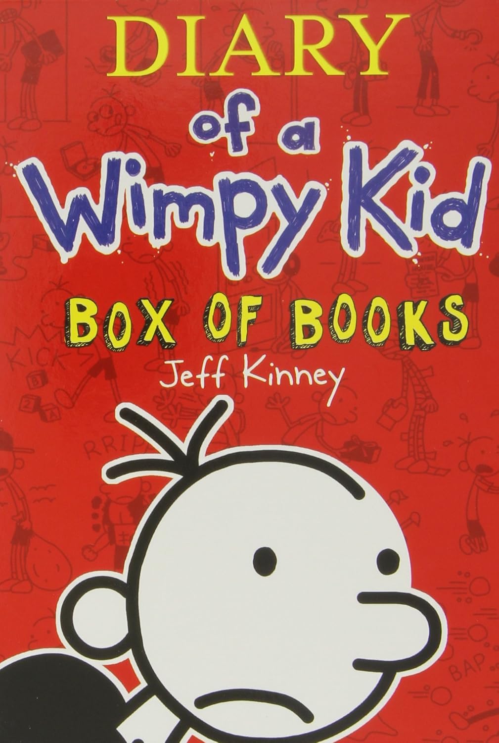 Diary of a Wimpy Kid Box of Books. Volumes 1 - 7