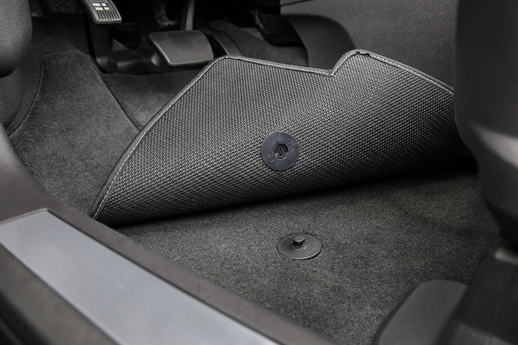 Lloyd Mats Floor Mats for Cadillac Escalade 2021-2026 | 2PC Front Mats | Charcoal | Non-Slip Backing