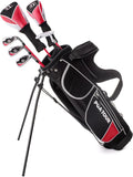 PGA Tour Youth Golf Club Set – Ages 3-5 (3'6'-4'1') and 5-8 (4'1' - 4'8') Right and Left Handed Beginner Junior Golf Clubs with Lightweight Golf Bag, Mallet Putter, Driver by Golfgen