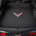 Lloyd Mats Custom-Fit All-Weather Rubber Floor Mats for Corvette C7 Coupe 2014-2019, 1pc Coupe Cargo.