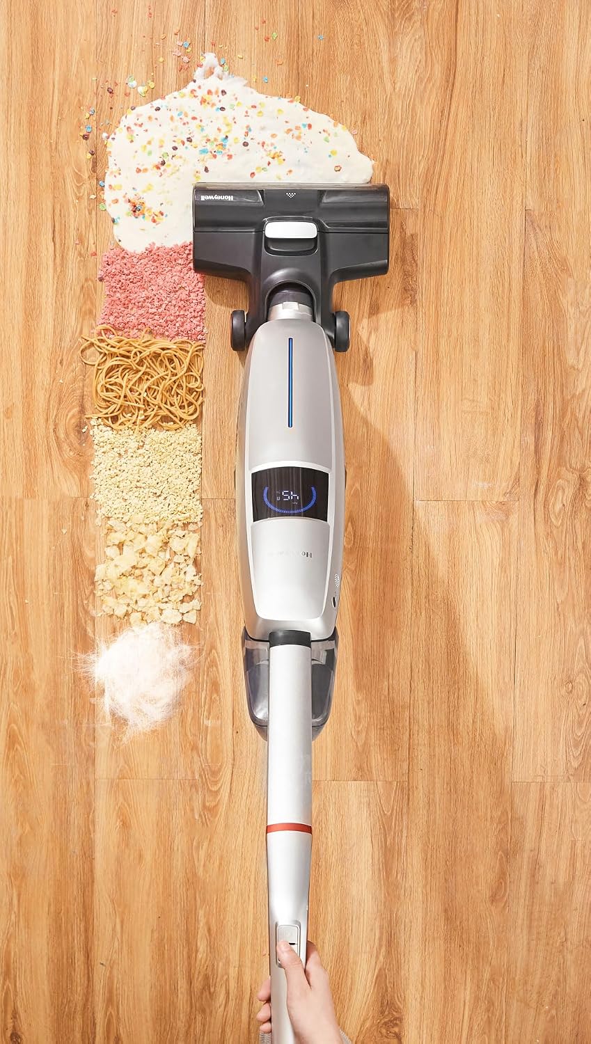 Honeywell FC15 Ultamax Elite Cordless Wet Dry Vacuum Cleaner, Floor Cleaner, 3-in-1: Precision Spray, Power Scrub and Vacuum