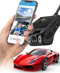 Global View The Eagle Live Streaming Vehicle Dash Cam - 4G LTE, Subscription Required, Dual Front & Cabin Interior Camera - Live Video Streaming Car Camera, GPS Tracking, Geofence Alerts & App Support