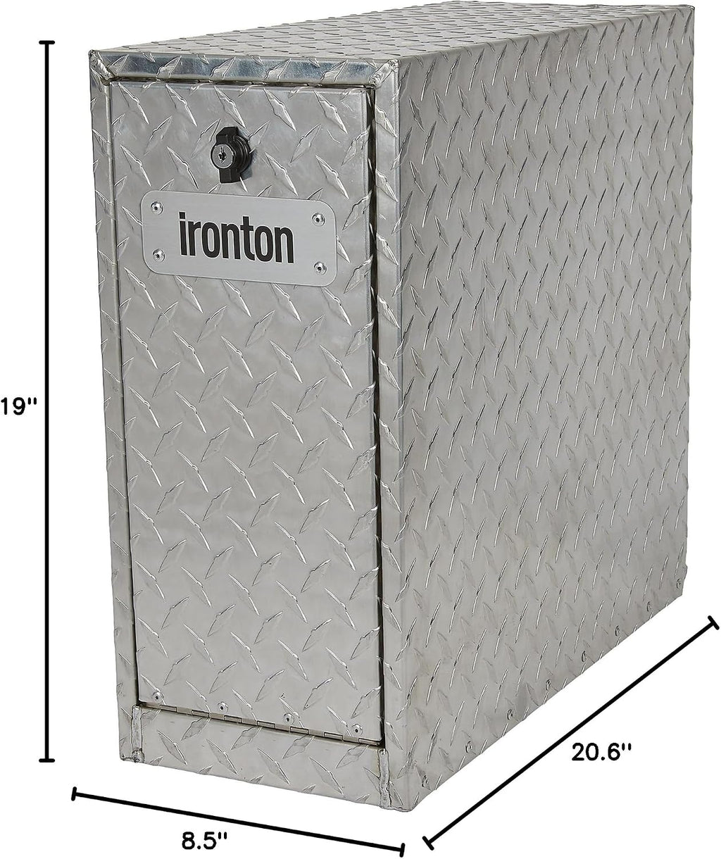 Ironton 5-Drawer Sidebed Storage Truck Box, Aluminum, 20in.–47in.W