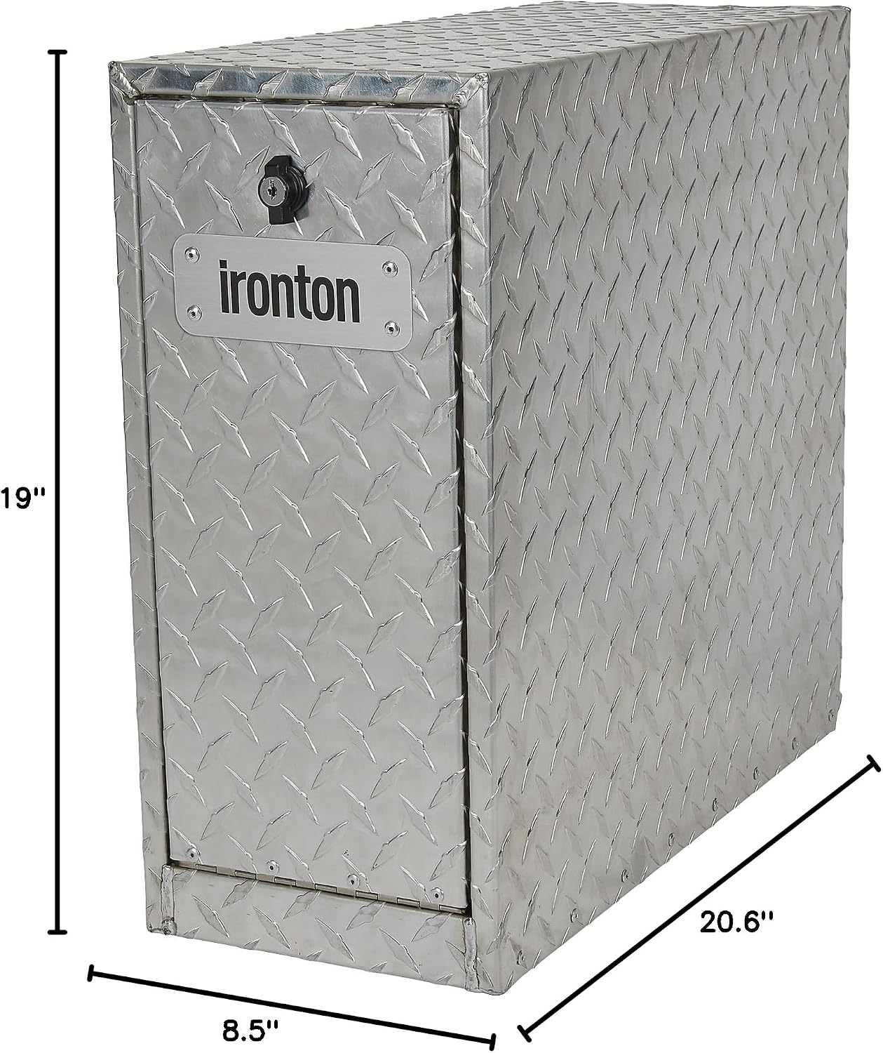 Ironton 5-Drawer Sidebed Storage Truck Box, Aluminum, 20in.–47in.W