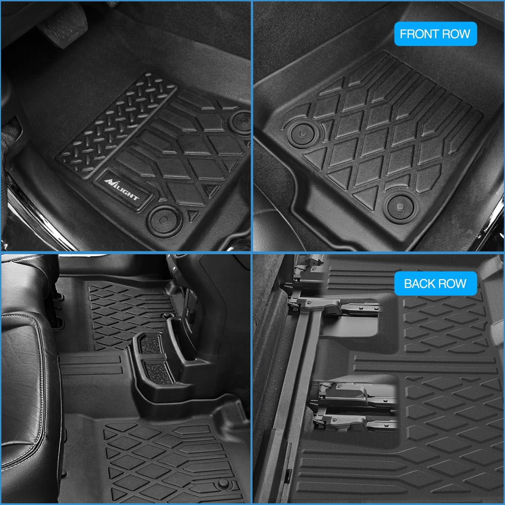 Nilight TPE Floor Mats for Mini Countryman F60 (Not for Manual Transmission) 2017 2018 2019 2020 2021 2022 2023 2024 All Weather Custom Fit Heavy Duty Floor Liners