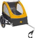 Retrospec Rover Kids Bicycle Trailer Single and Double Passenger Children's Foldable