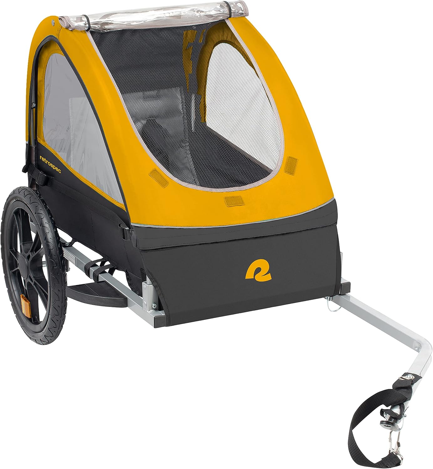 Retrospec Rover Kids Bicycle Trailer Single and Double Passenger Children's Foldable
