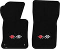 Lloyd Mats Floor Mats for Chevrolet C2 Corvette 1963-1967 | 2PC Front Mats | Black | Non-Slip Backing