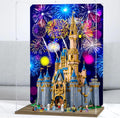 Acrylic Display case for Lego 43222 Castle - dustproof with uv Protection,Custom Fit for Lego 43222 Model - Collector's Edition(Model not Included)