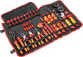 Powerbuilt 33-Piece VDE Tool Set, Insulated Ratchet, Screwdrivers, Sockets, Acessories, High-Voltage Electrical and Hybrid Vehicles, Home Repair, Certified High-Quality - 642938
