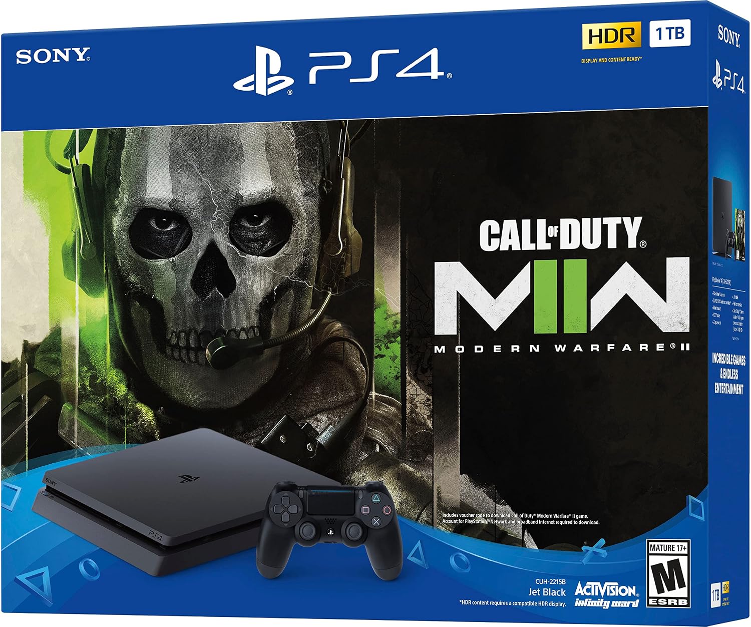 PlayStation 4 Console (PS4) - Call of Duty Modern Warfare II Bundle (Damaged Box)