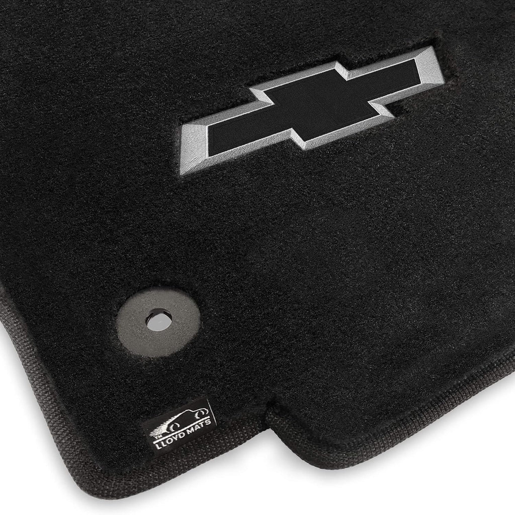 Lloyd Mats Floor Mats for Chevrolet Equinox 2018-2024 | 2PC Front Mats | Charcoal | Non-Slip Backing | (Not EV)