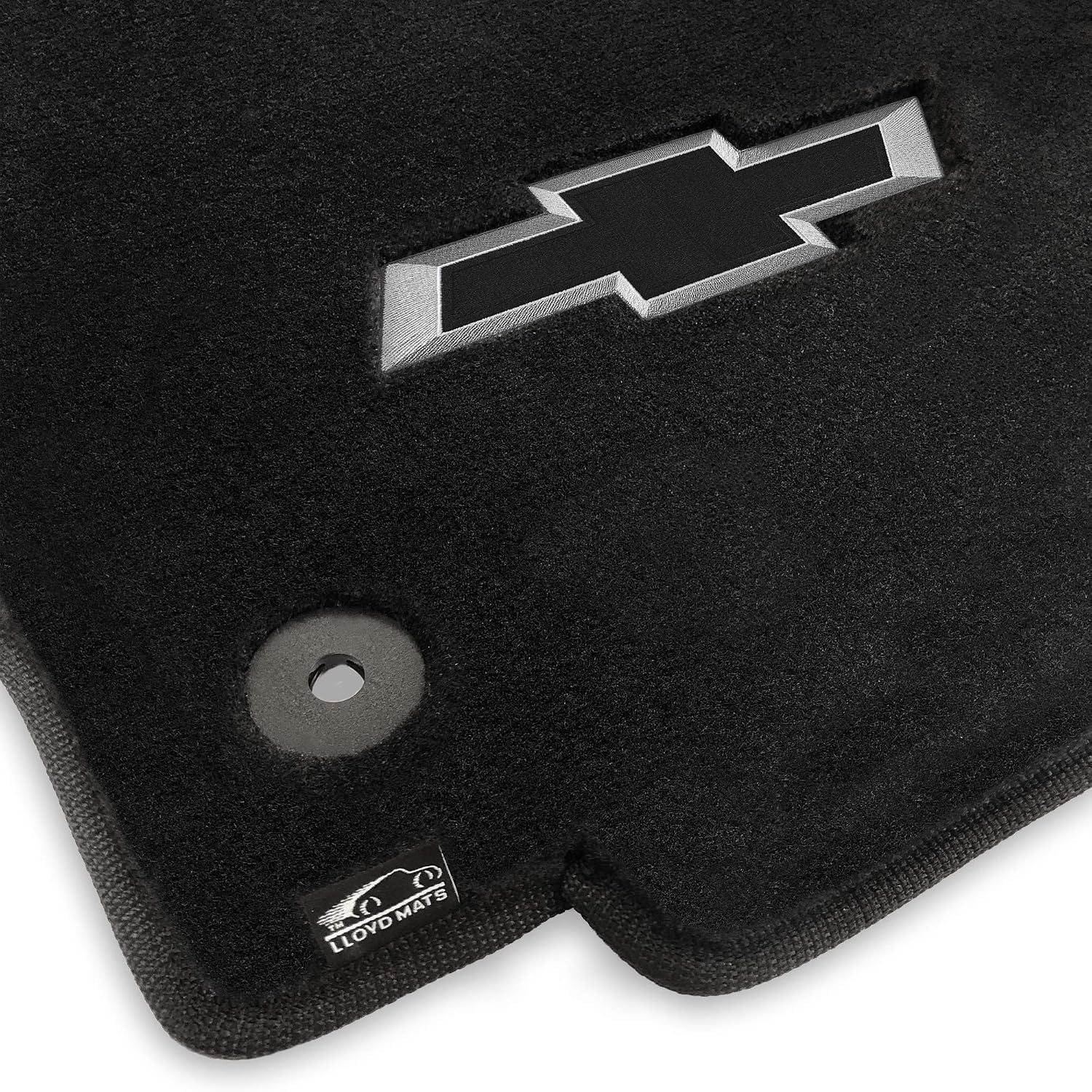 Lloyd Mats Floor Mats for Chevrolet Equinox 2018-2024 | 2PC Front Mats | Charcoal | Non-Slip Backing | (Not EV)