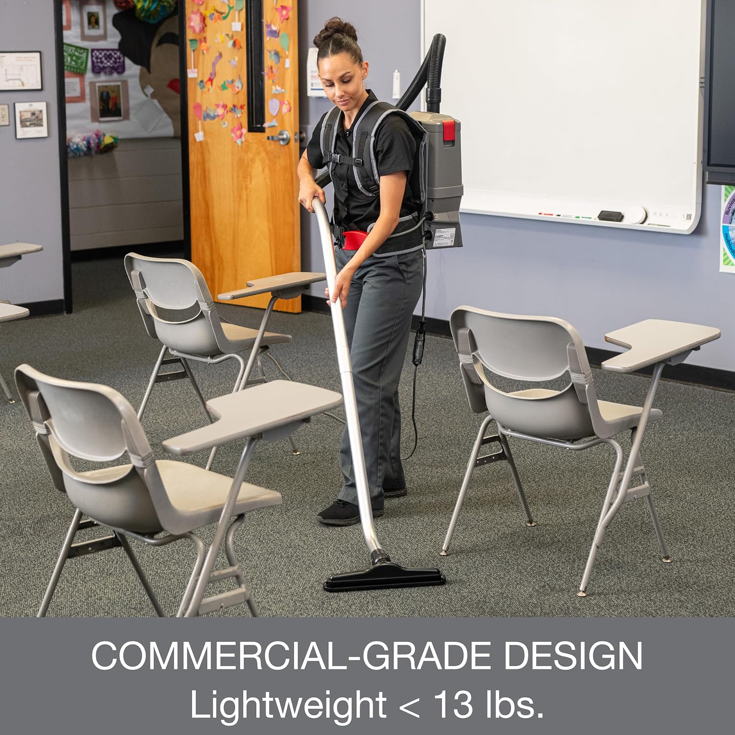 Sanitaire Transport Corded Backpack Vacuum, SC570A