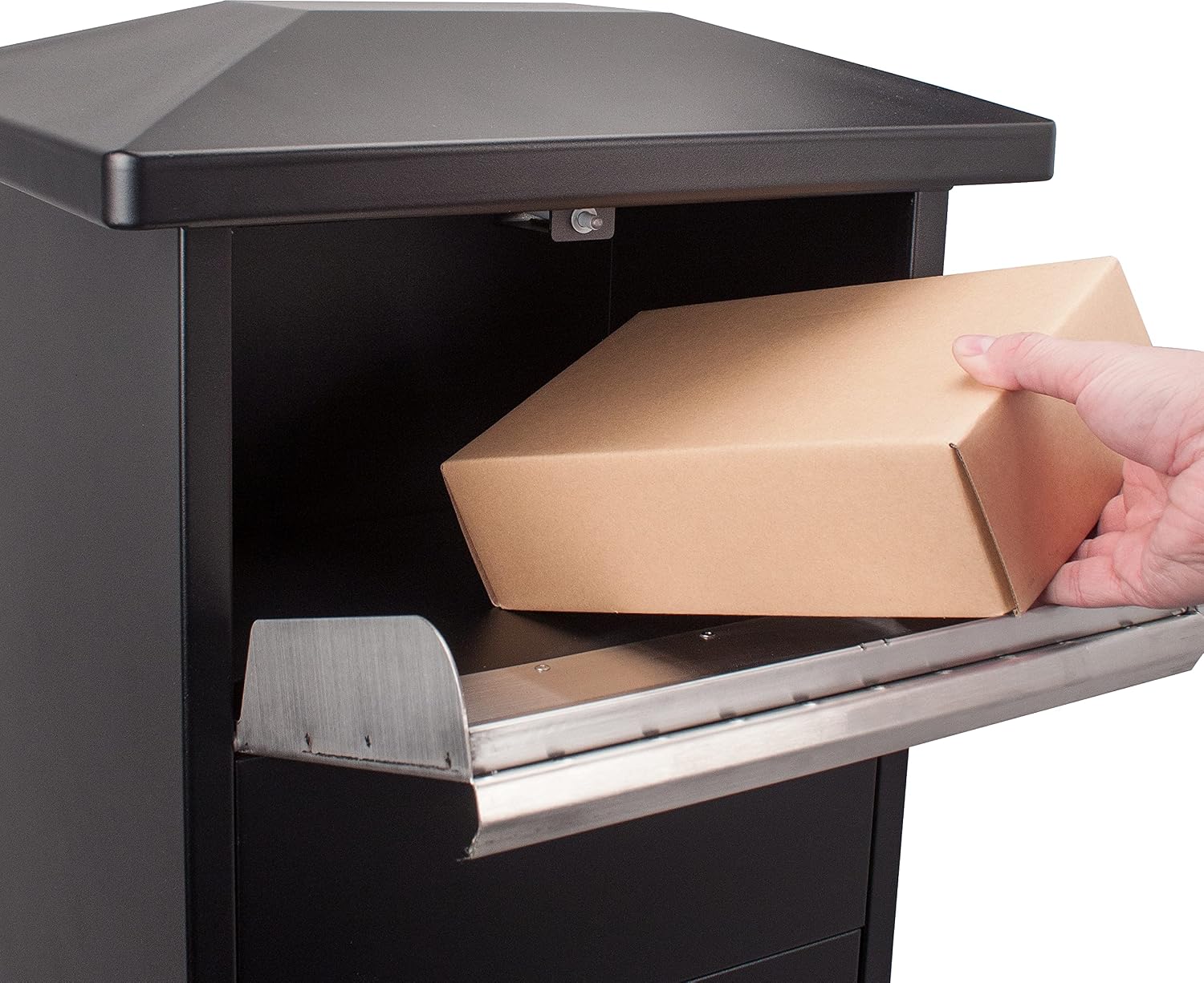 MPB-600 Black Parcel Mail Drop Box,Bi