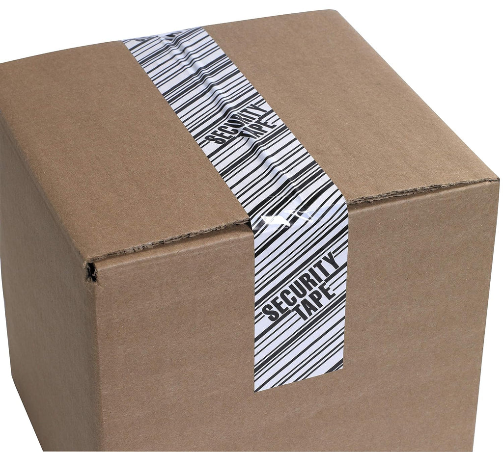Aviditi Tape Logic Security Packing Tape Printed with, 'Security Tape', 2 Inch x 110 Yards, 2.5 Mil Thick, for Identification of Tampered Packages (36 Rolls)