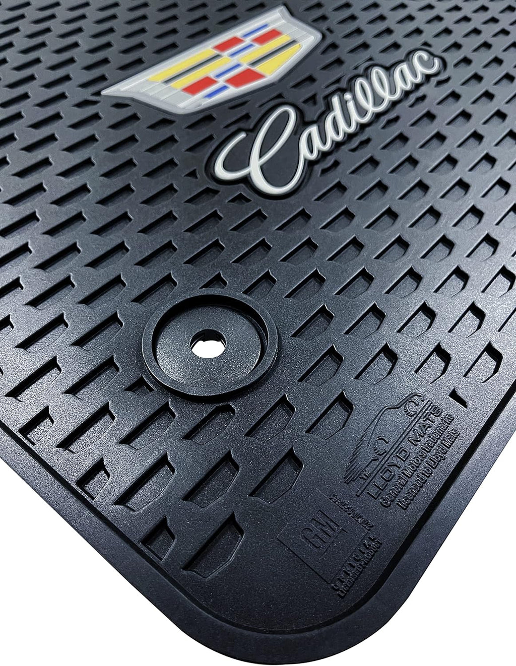Lloyd Mats Custom-Fit All-Weather Rubber Floor Mats for Cadillac XT6 2020-ON 2PC Fronts