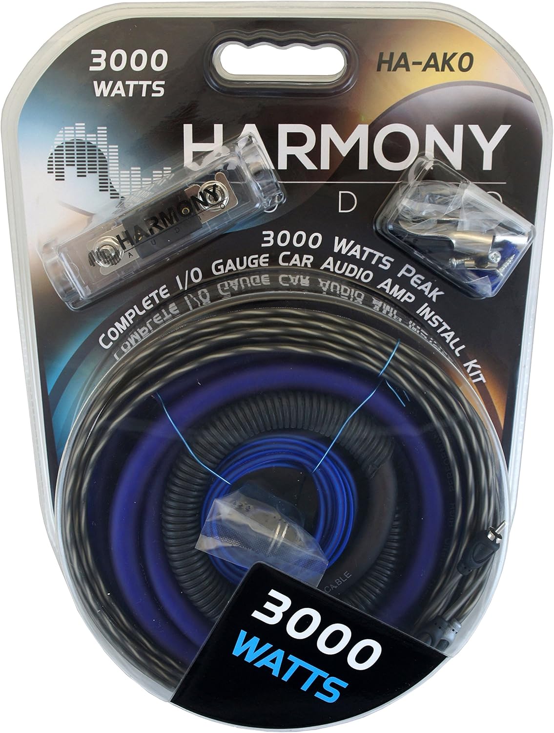 Harmony Audio Universal Car Stereo Vented Port Dual 15' Kicker Bundle Comp C15 Sub Box Enclosure & Harmony HA-A800.1 Amp
