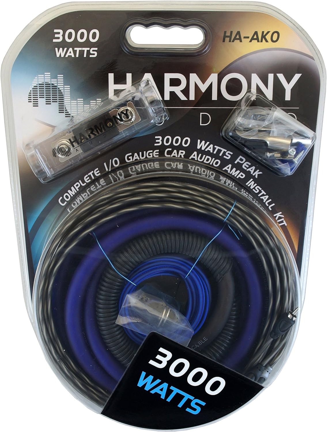 Harmony Audio Kicker Bundle C12 Comp Triple 12' Loaded Subwoofer 1800 Watt Sub Box Enclosure HA-A1500.1 Amplifier