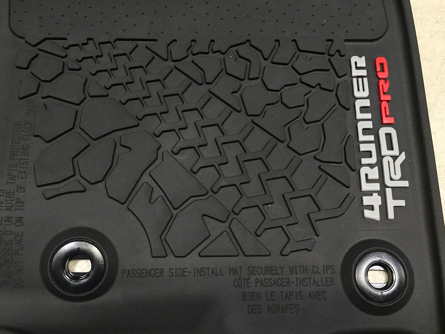Toyota Genuine 4Runner TRD Pro All Weather Floor Liners/Mats (PT908-89200-02)