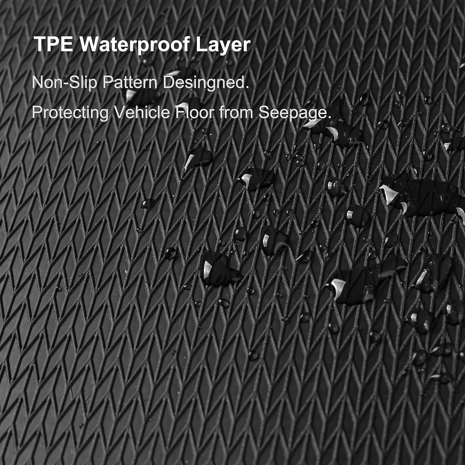 WENNEBIRD Superior Carpet Floor Mats for 2014-2019 Toyota Highlander 7 Seats, 0.5-Inch Ultra-Thick, Noise-Reducing, All-Weather Waterproof Anti-Slip – 4-Pc Set