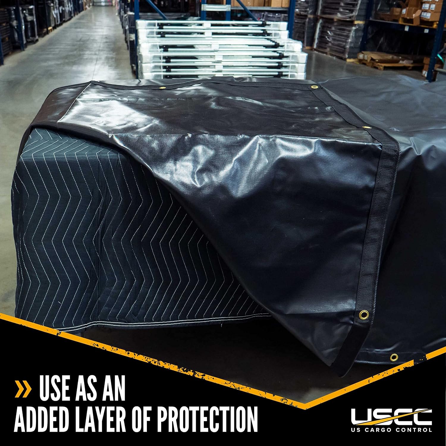 US Cargo Control 54 lb/Dozen, 80'x72' Large Moving Blanket, MBECONO54 Econo Mover, 6-Pack