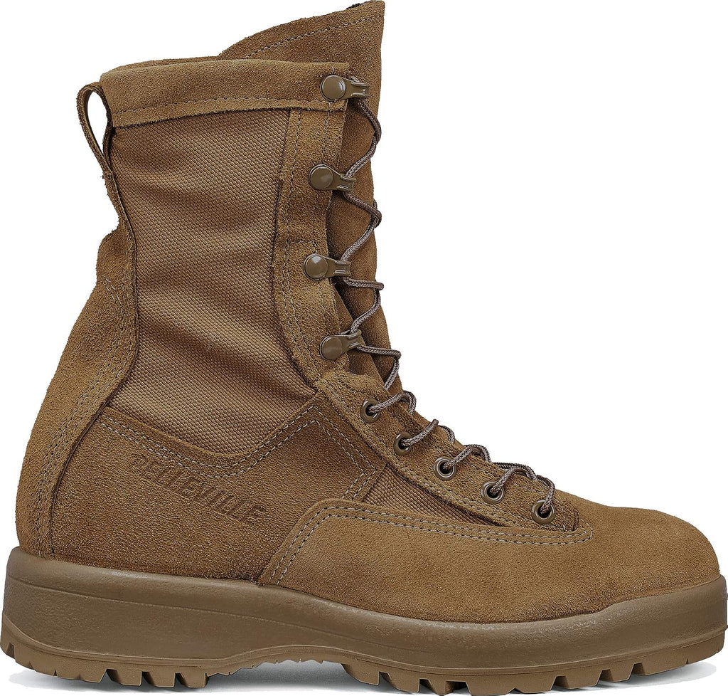 Belleville C790 Steel Toe Boots - Waterproof Shoes for Men - AR 670-1 Compliant Tactical Boots for Men - Petroleum, Oil & Lubricant Resistant - Cushioned Vanguard Midsole - EH-Rated