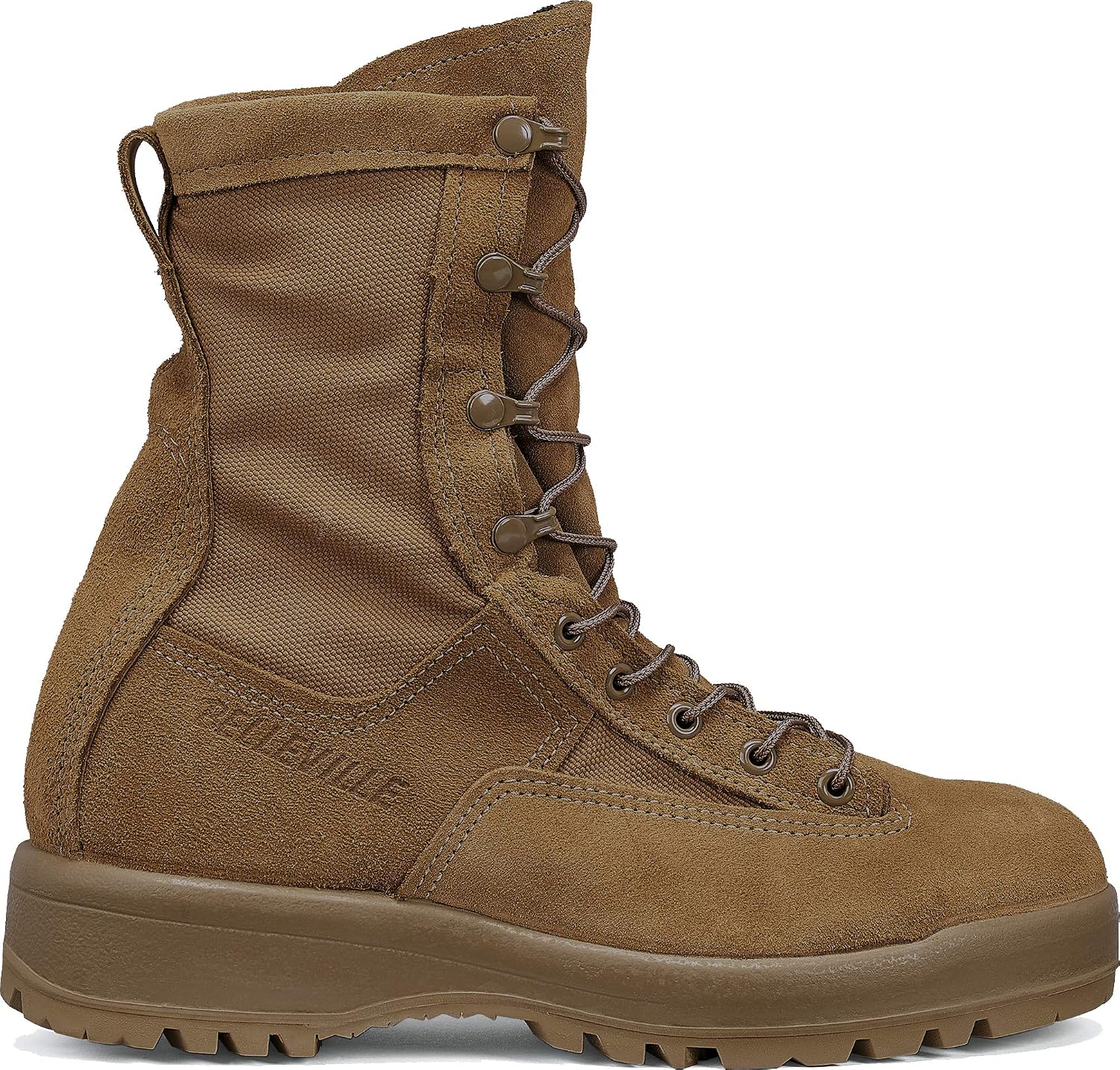 Belleville C790 Steel Toe Boots - Waterproof Shoes for Men - AR 670-1 Compliant Tactical Boots for Men - Petroleum, Oil & Lubricant Resistant - Cushioned Vanguard Midsole - EH-Rated