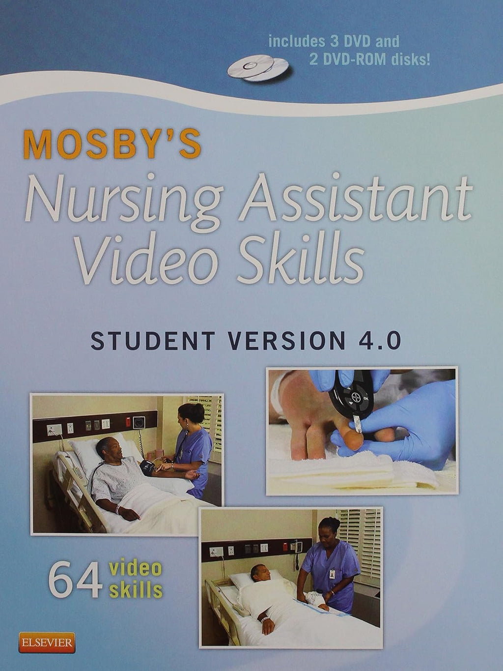Mosby's Textbook for Nursing Assistants (Soft Cover Version) - Text, Workbook, and Mosby's Nursing Assistant Video Skills - Student Version DVD 4.0 Package