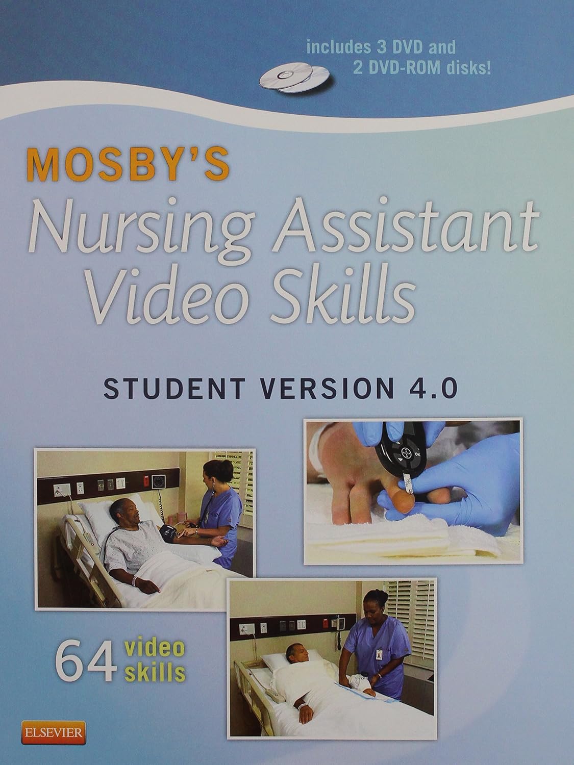 Mosby's Textbook for Nursing Assistants (Soft Cover Version) - Text, Workbook, and Mosby's Nursing Assistant Video Skills - Student Version DVD 4.0 Package