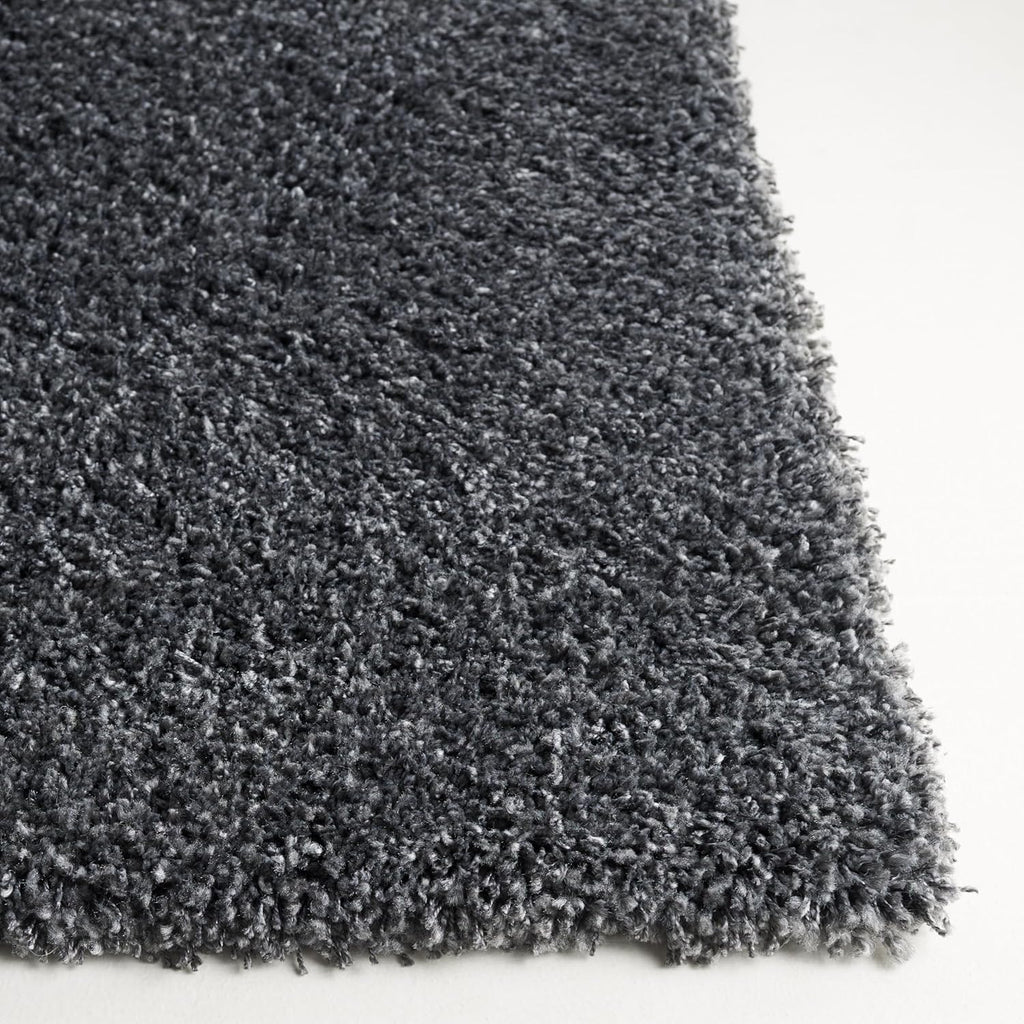 SAFAVIEH California Shag Collection Runner Rug - 2'3' x 19', Dark Grey, Non-Shedding & Easy to Clean, Ultra Plush Thick Pile, Ideal for Hallway, Foyer, Entryway, Bedroom (SG151-8484)