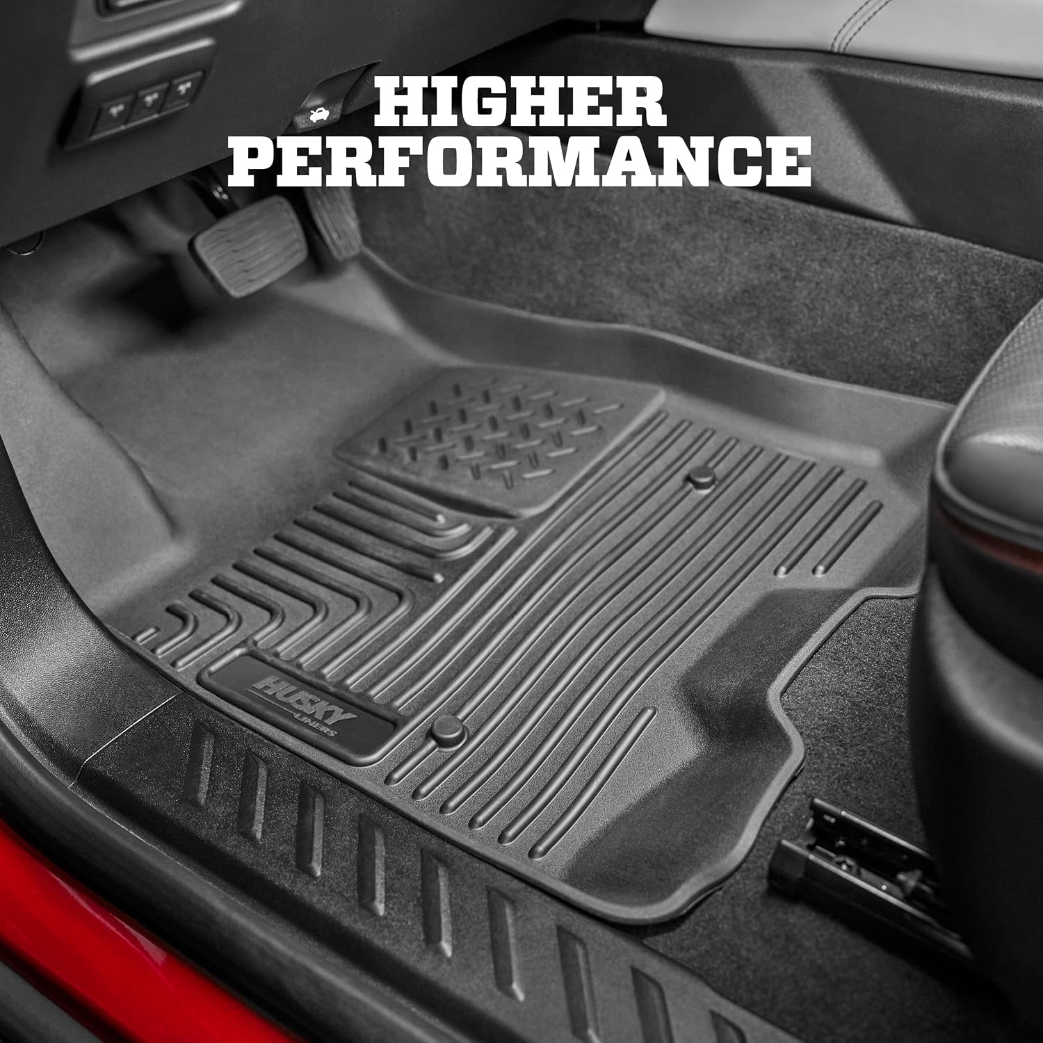 Husky Liners Weatherbeater Floor Mats | Fits 2015-2016 Chrysler 200 | Front & 2nd Row, 3-pc Black - 99071