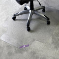 Marvelux 47' x 53' Heavy Duty Polycarbonate Office Chair Mat with Lip for Carpets | Transparent Carpet Protector for Low, Standard and Medium Pile Carpeted Floors | Multiple Sizes