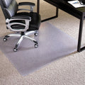 ES Robbins High Pile Carpet Chair Mat, Rectangle 46'x60' Beveled Edge