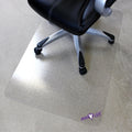 Marvelux 2 Pack Office Chair Mat for Carpeted Floors, 36' x 48' Heavy Duty Polycarbonate for Medium Pile Carpets, Rectangular Clear Carpet Protector, Shipped Flat