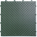 Big Floors DuraGrid Deck Tiles, Interlocking Outdoor Tiles for Patio, Self-Draining, UV-Resistant, Water-Resistant Modular Flooring, Easy Install (Green, 24 Pack)