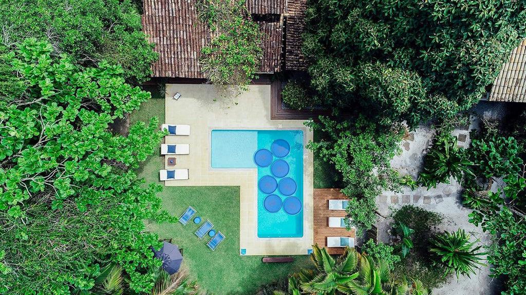 Solar Sun Rings UV Resistant Above Ground Inground Swimming Pool Hot Tub Spa Heating Accessory Circular Heater Solar Cover, Blue (3 Pack)