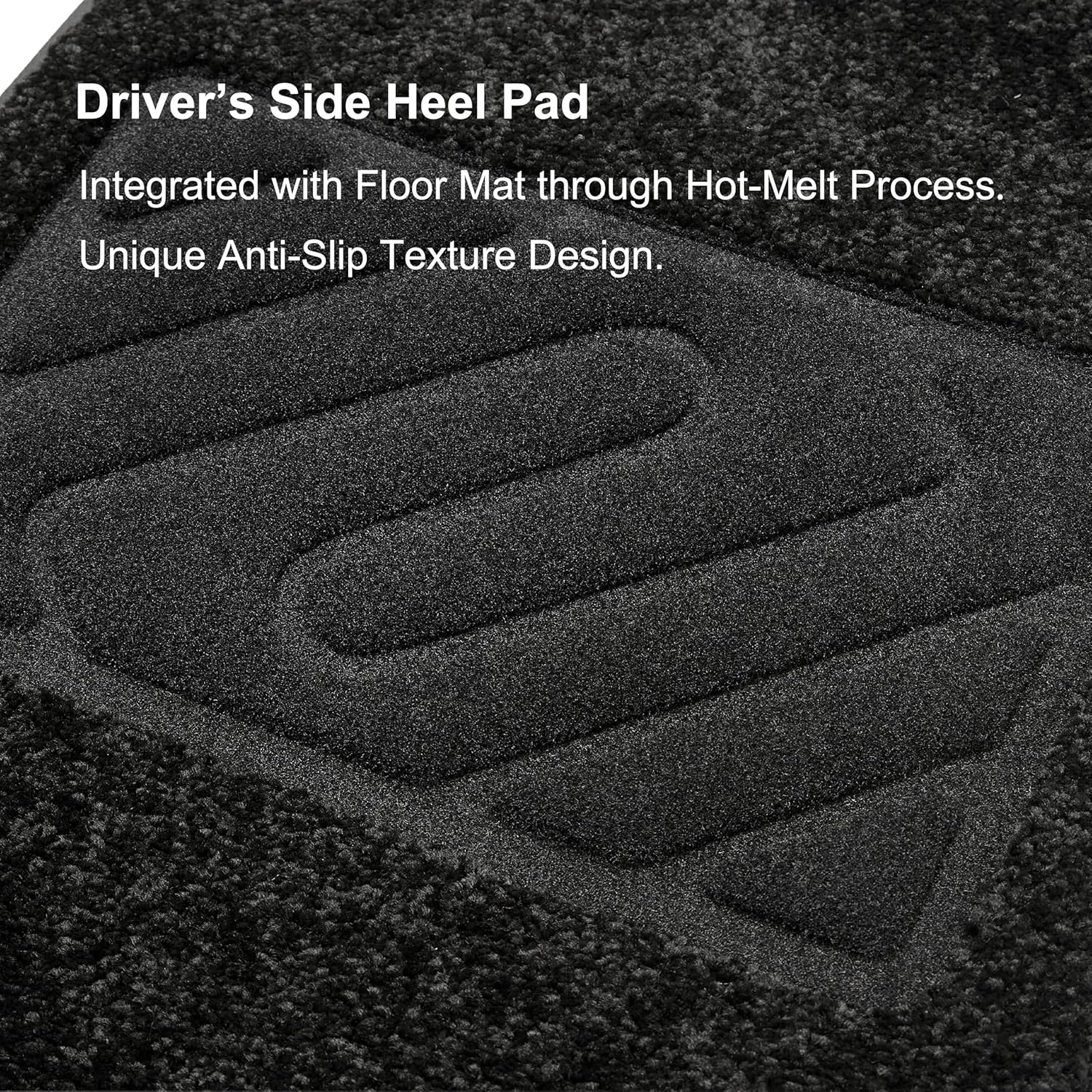 WENNEBIRD Superior Carpet Floor Mats for 2020-2025 Tesla Model Y, 0.6-Inch Ultra-Thick, Noise-Reducing, All-Weather Waterproof Anti-Slip – 3-Pc Set