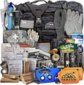 Sirius: Pre-Packed Bug Out Bag - 72 Hour Kit for 2 People - Bugout Backpack Survival Kit - Premium 50L Go Bag Tactical Backpack - Essential Bug Out Gear - Upgraded Survival Backpack