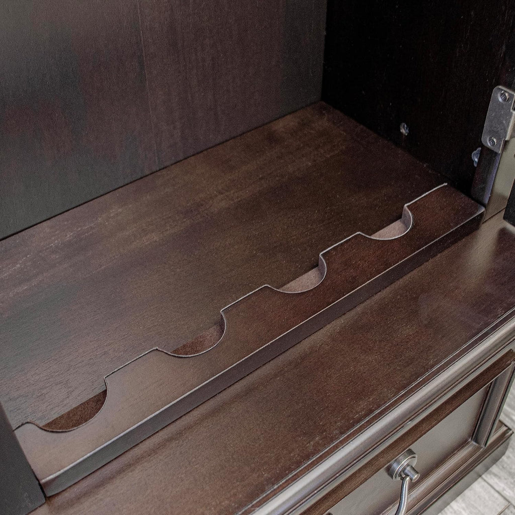 American Furniture Classics Model 650 8 Gun Cabinet with Locking Glass Door