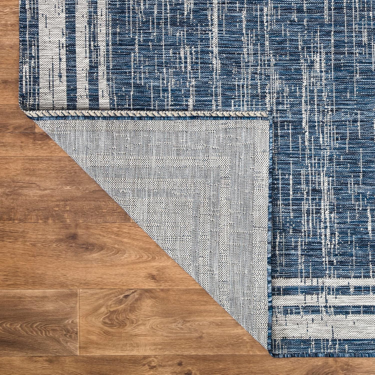 Keen Home Design Terrace Outdoor Area Rug - 8x10 Washable Indoor/Outdoor Rug for Patio, Kitchen, Balcony, Beach, Garden, Deck and Porch, Size: 7'7'x10'